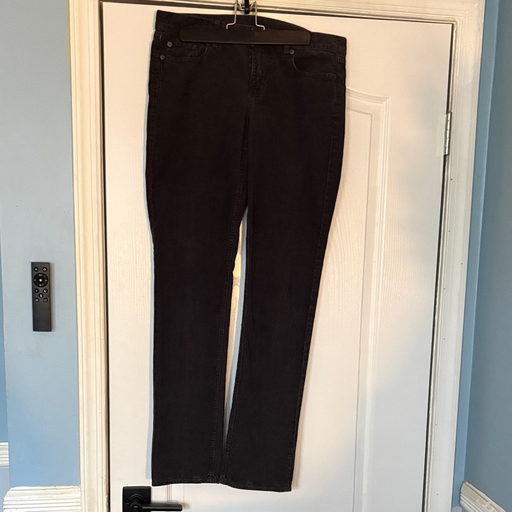 J. Crew Charcoal Straight Leg Pants